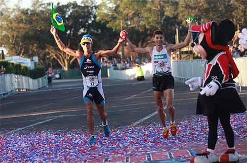 Adriano e Fredison, dobradinha brasileira na Maratona / Foto: Fernanda Paradizo / ZDL